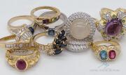 Fine Gold Jewelry Liquidation! Solid Gold, Diamonds, Gemstones, and Ring, Pendants, Earrings, and More!
