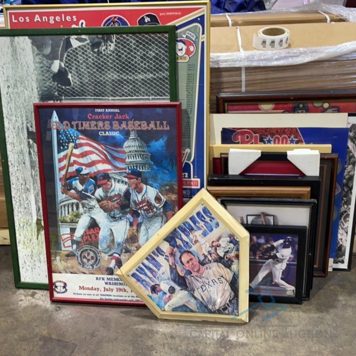 Large Collection of Sports Memorabilia and Bar Decorations! Located in Rockville, MD. Shipping is Not Available.
