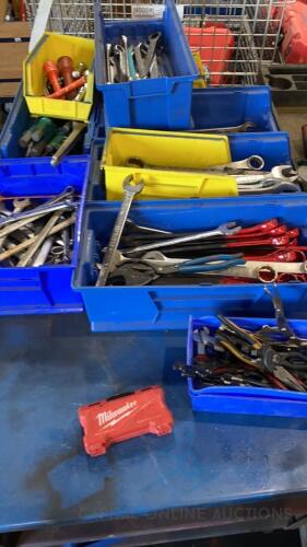 Assorted Wrenches and Hand Tools