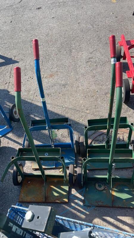 4 Small Bottle Carts