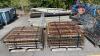 2 pallets of wire decking for pallet racks