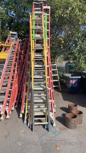 10' Louisville Fiberglass Manhole ladder