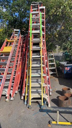 10' Louisville Fiberglass Manhole ladder