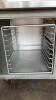 Randell Stainless Steel Refrigerated Prep Table on wheels - 3