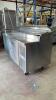 Randell Stainless Steel Refrigerated Prep Table on wheels - 7