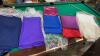 Table Linens - Assorted Colors and Sizes