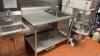 Stainless Steel 48" Prep Table with Sink - 4