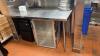 Stainless steel prep table - 2