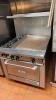 2 burner range, flat top grill, & convection oven - 2