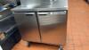 2 Door Stainless Steel Work Top Freezer - 2