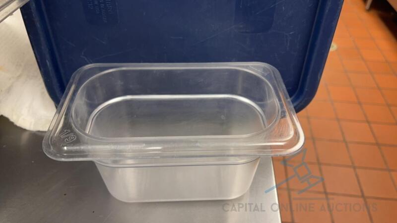 30 1/9 Cambro hotel pans