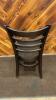 23 ladder back dining chairs - 2