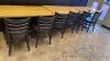 23 ladder back dining chairs - 3