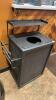 Trash receptacle with trash can - 4