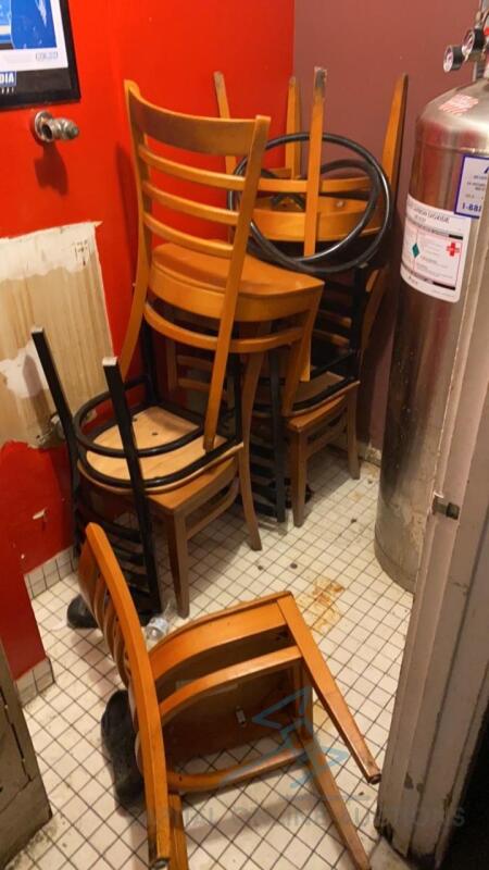 Assorted Chairs - Located in basement