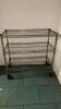 (2) Wire Shelving Unit on Wheels - 2