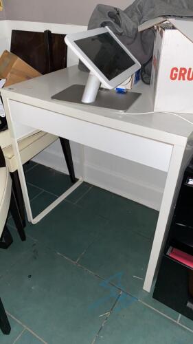 White Desk with drawer