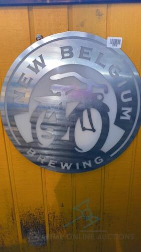 New Belgium Brewing Sign