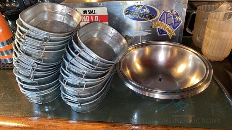 Assorted Buckets and Bowls