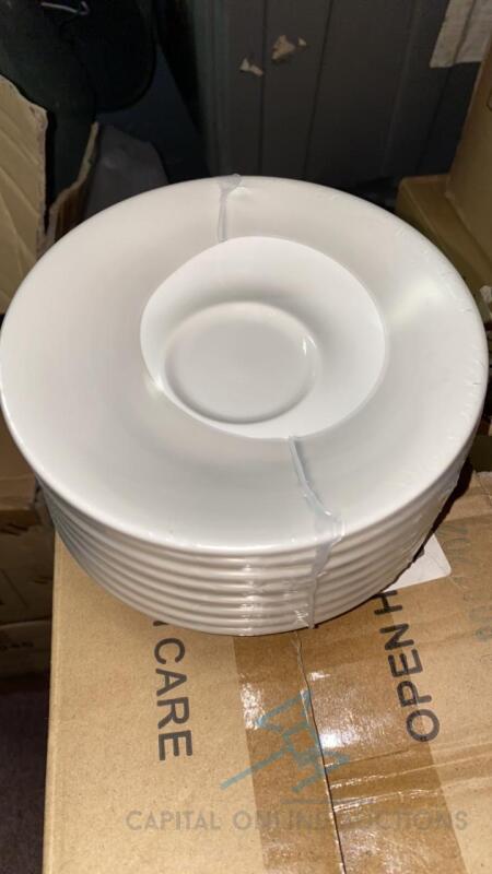 (72) 6" Steakhouse Saucers