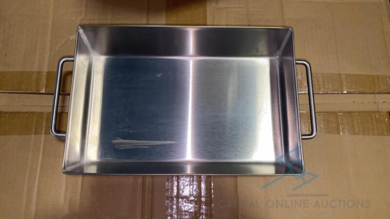 (6) Silver Display Trays with handles