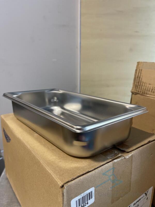 (4) Vollrath Super Pan V-Steamtable Pan