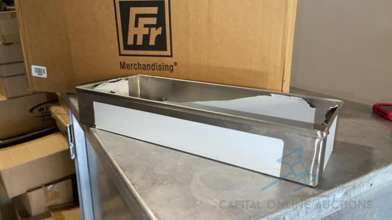 (6) Silver Display Trays