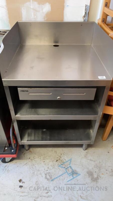 Cashier Stand with Drawer