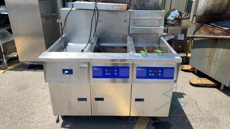 Pitco Commercial Double Fryer with Dump Station