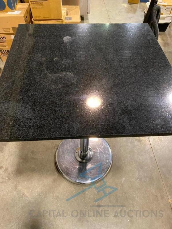 (2) Marble Table Tops