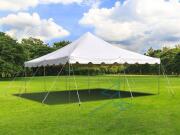 BRAND NEW 20x20 White Pole Tent(In Box)