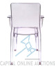 (72) Mateo Clear Polycarbonate Dining chair with Arms - 2