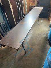 (5) 18"x 96" Banquet Tables