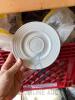 1,100+ Pieces - Silver Rim China Dinnerware - 8