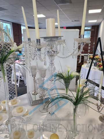 (6) Assorted Candelabras