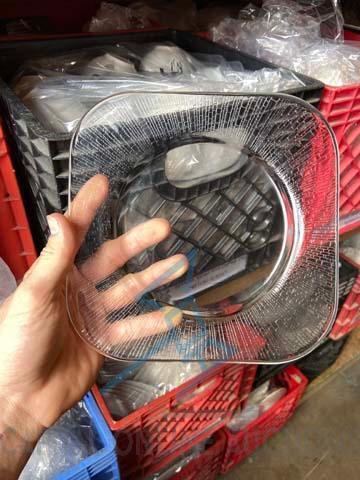 200+ Assorted Square Salad Plates