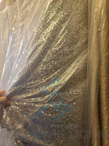 30+ Sequin Taffeta Banquet Table Linens (Assorted Sizes and Colors)