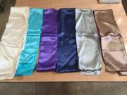 3,900+ 6" x 108" Satin Sashes (Assorted Colors)