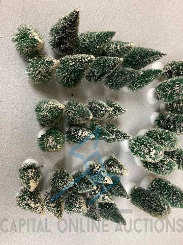 Frosted Small Topiary Rounds (Lot A)