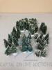 Frosted Small Topiary Rounds (Lot A) - 2