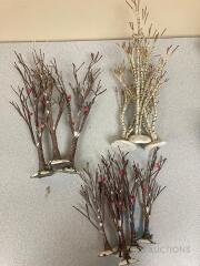 Village Winter Birch Trees (Lot A)