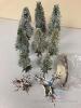 Village Bare Branch tree with lights (Lot A) - 3