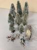 Village Bare Branch tree with lights (Lot A) - 5