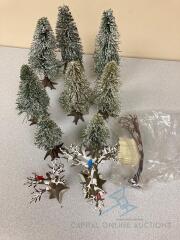 Village Bare Branch tree with lights (Lot B)