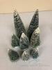 Various Assortment of Village frosted Topiaries (Lot A) - 2