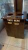 2 Compartment Trash Receptacle