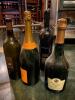 Mixed collection of four decorative display wine/liquor bottles