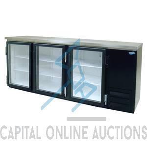 Fogel USA Back Bar Cabinet, Refrigerated