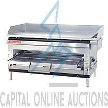 Cecilware Griddle / Charbroiler, Gas, Countertop