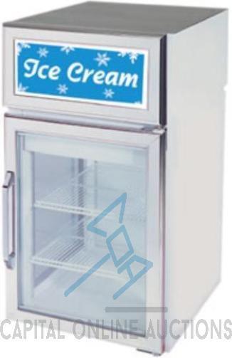 Beverage Air Freezer, Merchandiser, Countertop